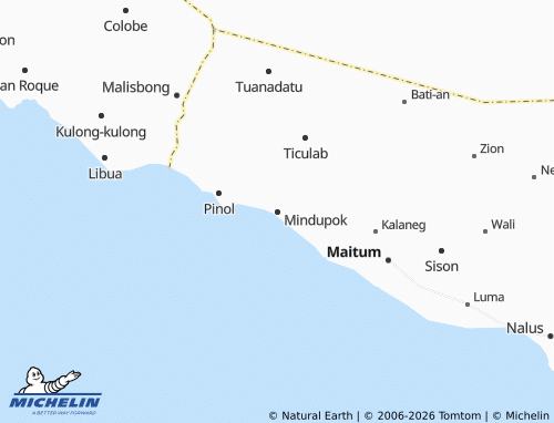 MICHELIN Mindupok map - ViaMichelin