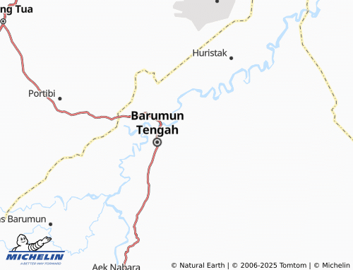 MICHELIN Aek Tunjang map - ViaMichelin
