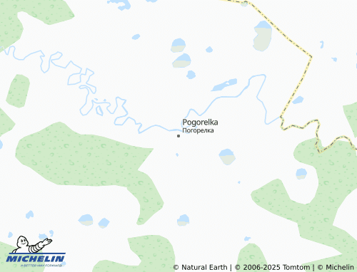 MICHELIN Pogorelka map - ViaMichelin