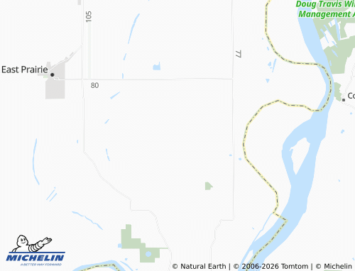 Mapa MICHELIN Wolf Island - ViaMichelin