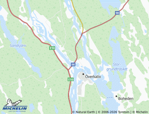 Carte MICHELIN Norra Tallvik - ViaMichelin