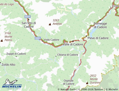 Mapa MICHELIN Venas - ViaMichelin