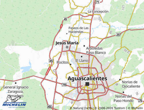 Mappa MICHELIN Corral de Barrancos - ViaMichelin