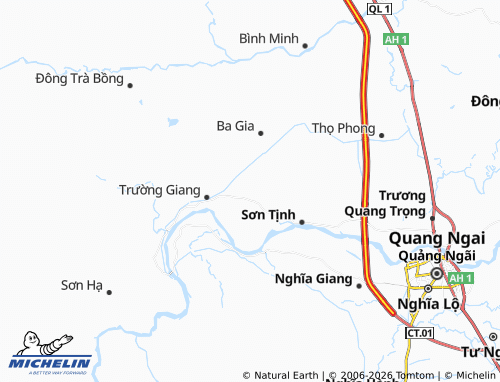 Mapa MICHELIN Tịnh Bắc - ViaMichelin