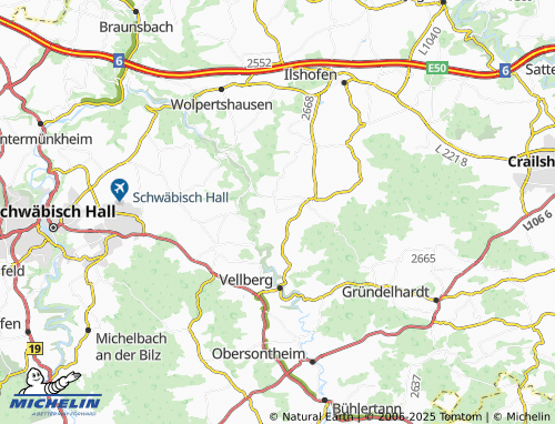 MICHELIN Kerleweck map - ViaMichelin