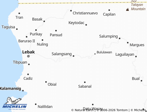 Mappa MICHELIN Salangsang - ViaMichelin