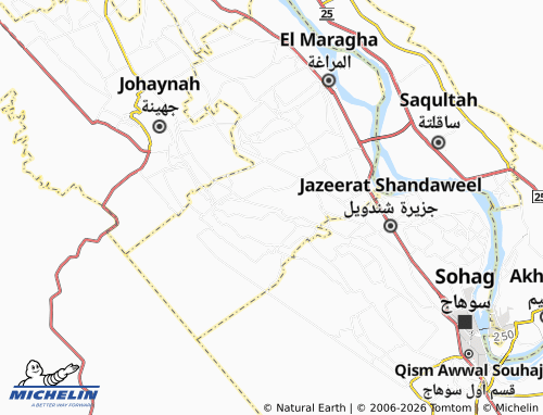 Mapa MICHELIN al-Batakh - ViaMichelin