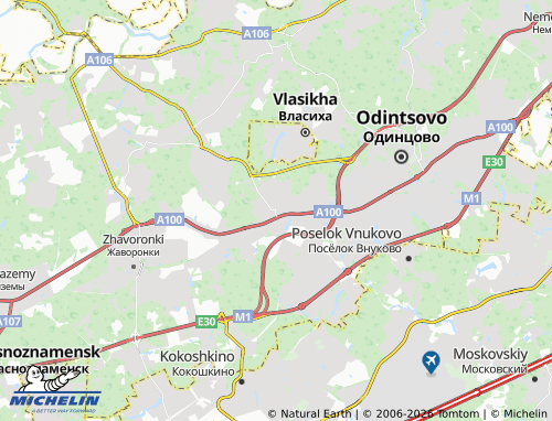 Carte MICHELIN Yudino - ViaMichelin