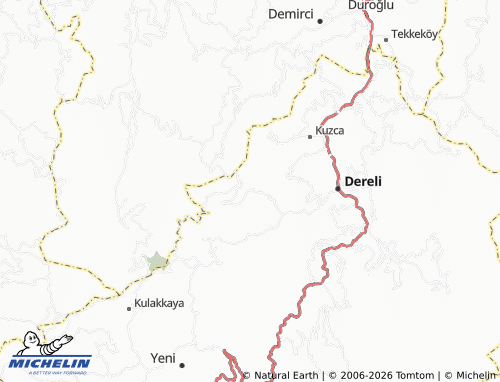 MICHELIN Akkaya map - ViaMichelin