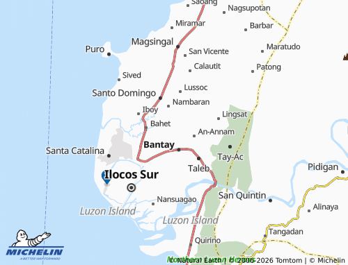 MICHELIN Cabusligan map - ViaMichelin
