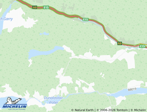 Carte MICHELIN Dalchalloch - ViaMichelin