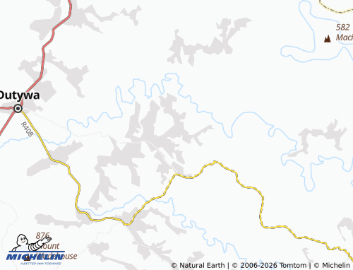 MICHELIN-Landkarte Cungweni - ViaMichelin