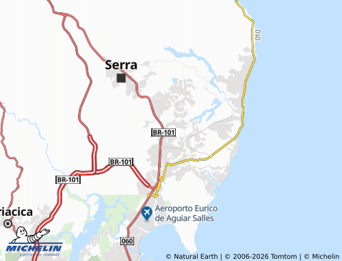 MICHELIN Taquaras II map - ViaMichelin
