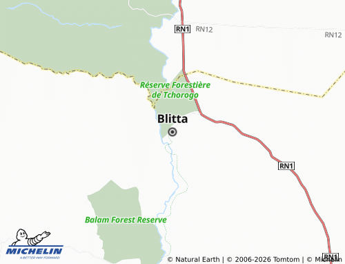 Mappa MICHELIN Blitta - ViaMichelin
