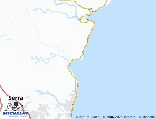 Carte MICHELIN Praia Grande - ViaMichelin