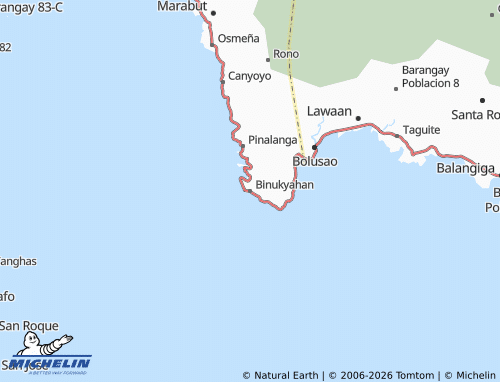 Mappa MICHELIN Binukyahan - ViaMichelin