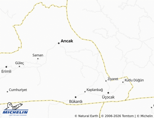 MICHELIN Küplüce map - ViaMichelin