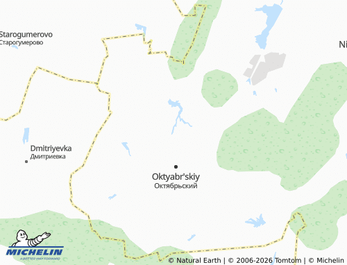 MICHELIN-Landkarte Shemyak SNT - ViaMichelin