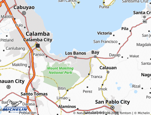 MICHELIN Los Baños map - ViaMichelin