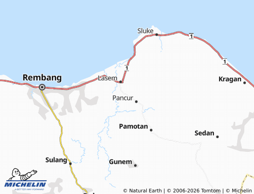 MICHELIN Sumbergirang map - ViaMichelin