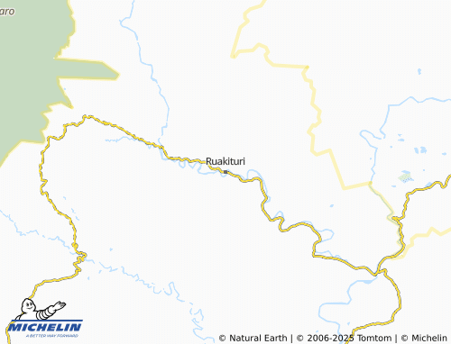MICHELIN Ruakituri map - ViaMichelin