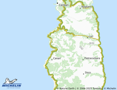 MICHELIN Barrettali map - ViaMichelin