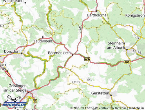 Mapa MICHELIN Böhmenkirch - ViaMichelin