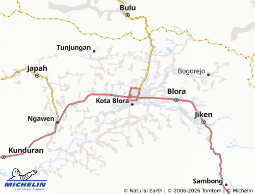 Carte MICHELIN Kauman - ViaMichelin