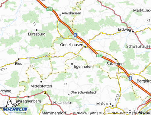 Mapa MICHELIN Furthmühle - ViaMichelin
