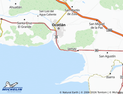 MICHELIN El Fuerte map - ViaMichelin