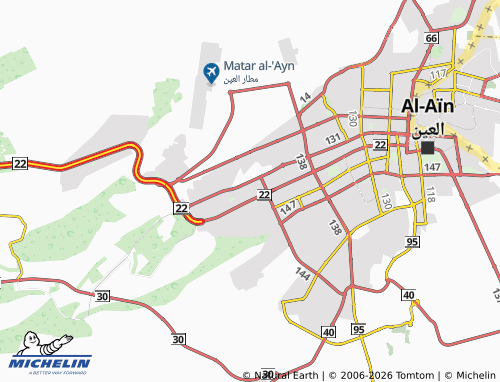 MICHELIN Twam map - ViaMichelin