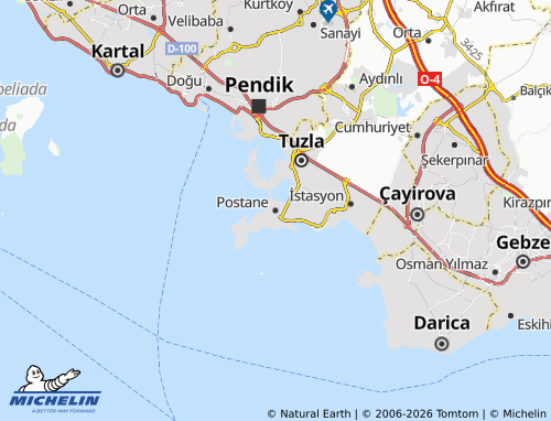 Mapa MICHELIN Postane - ViaMichelin