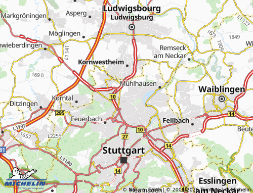 Mapa MICHELIN Rot - ViaMichelin