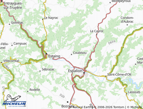 Mappa MICHELIN Coubisou - ViaMichelin