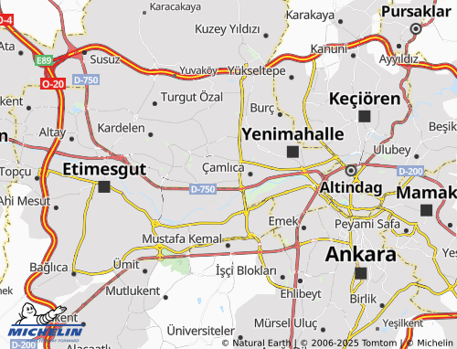 Mappa MICHELIN Macun - ViaMichelin