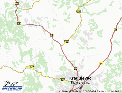 Mapa MICHELIN Cerovac - ViaMichelin