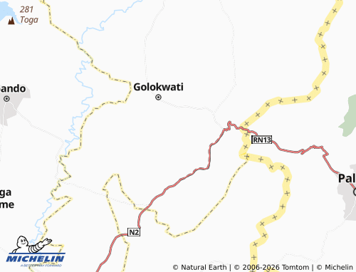 Mapa MICHELIN Gbodome - ViaMichelin