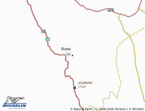 Carte MICHELIN Buwa - ViaMichelin
