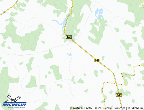 MICHELIN Padubysys map - ViaMichelin
