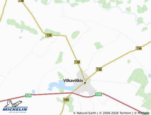 Mappa MICHELIN Giedriai - ViaMichelin