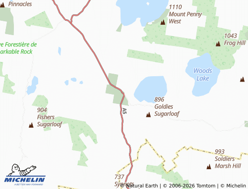 Mapa MICHELIN Steppes - ViaMichelin