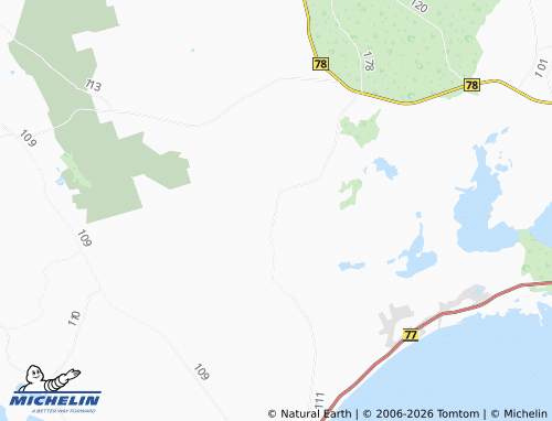 MICHELIN Hirmuste map - ViaMichelin