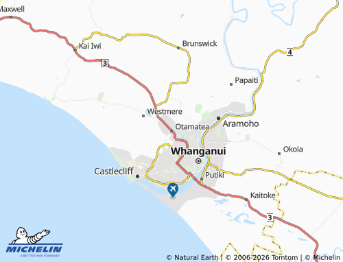 Mapa MICHELIN Otamatea - ViaMichelin