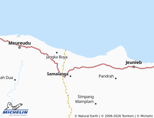 Mapa MICHELIN Keude Aceh - ViaMichelin