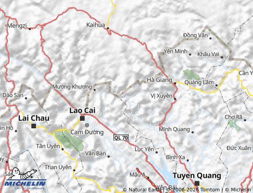 MICHELIN-Landkarte Xín Mần - ViaMichelin