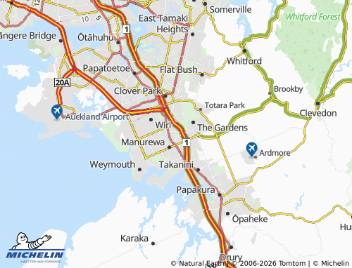 Mapa MICHELIN Hillpark - ViaMichelin