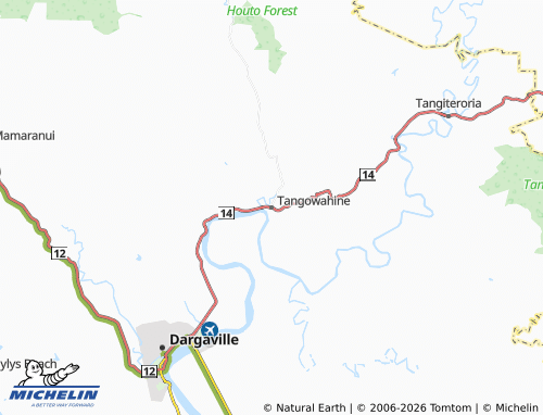 Mapa MICHELIN Tangowahine - ViaMichelin