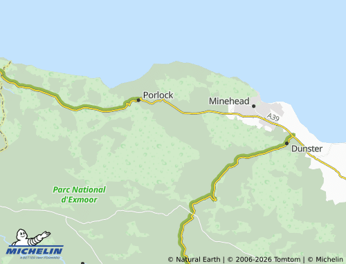 Carte MICHELIN Luccombe - ViaMichelin