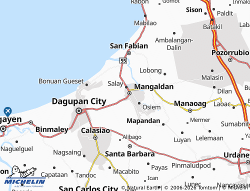 MICHELIN Bari map - ViaMichelin