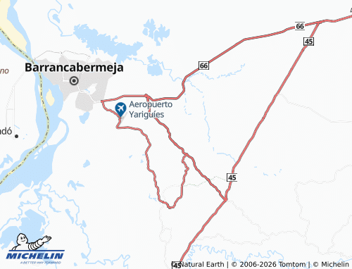 MICHELIN Campo 38 map - ViaMichelin